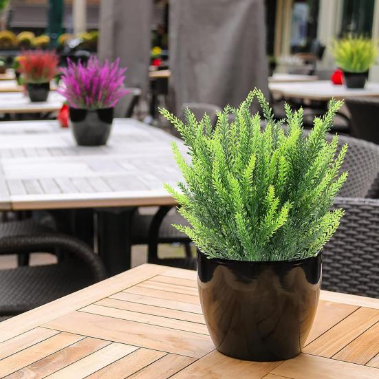 5 шт. искусственная лаванда, реалистичные декоративные легкие полезные искусственные зеленые растения, макет сцены, товары для вечеринок