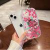 Красочный чехол для телефона с цветами для iPhone 16 15 12 11 Pro Max 14 Plus 13 Mini 16E X XS XR 7 8 Plus SE Мягкий ТПУ Прозрачный чехол Fundas