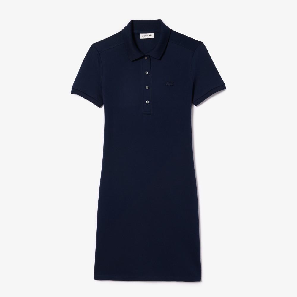 [Lacoste] Women's Slim Fit Mini Piqué Polo Dress EF5473-56G166