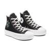 Converse Chuck Taylor All Star Lift Comfortable Lightweight High-Top Canvas Shoes Women Sneakers Black White A03739C