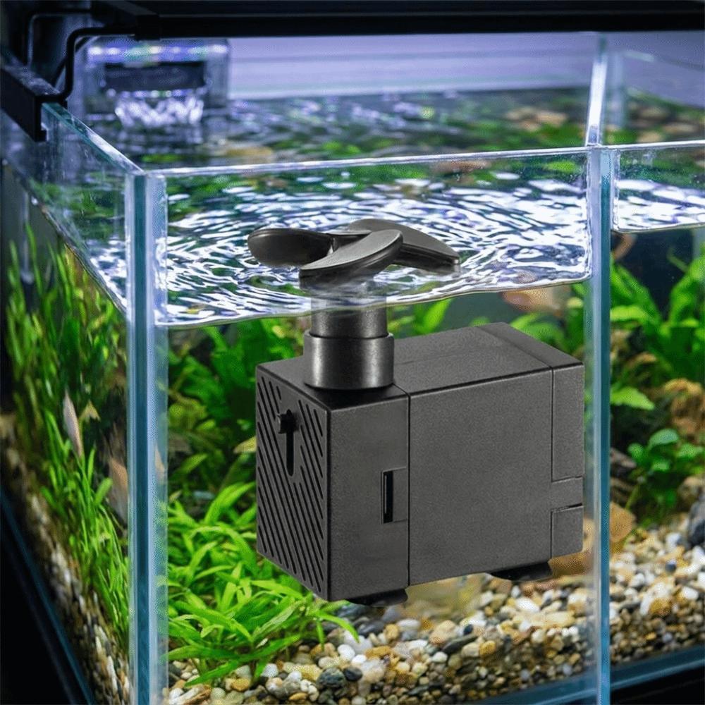 Rotary Spray Fish Tank Aerator Low-Water-Level Submersible Pump Turtle Tank Wave Pump Fish Tank