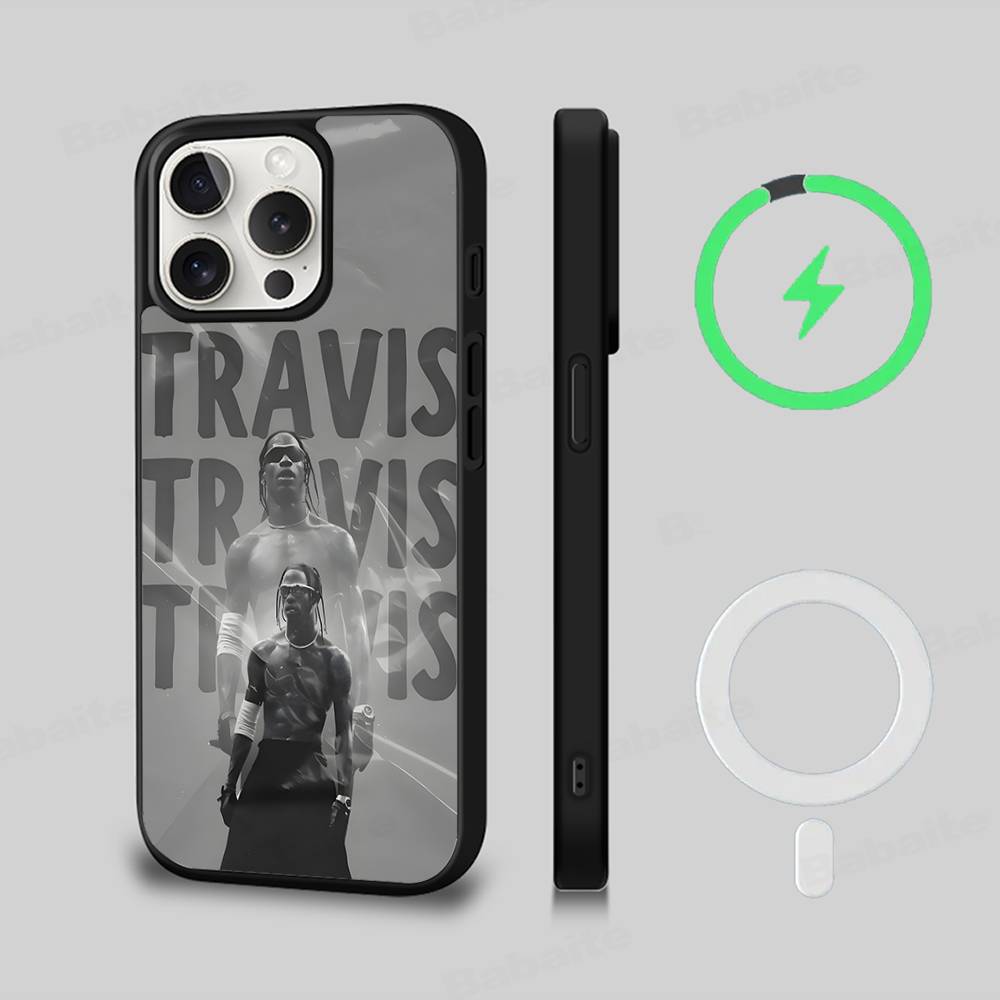 Роскошный чехол для телефона Travis Scott Cactus Jack для IPhone 17 16 15 14 13 12 11 Pro Max Plus Для Magsafe Магнитный корпус