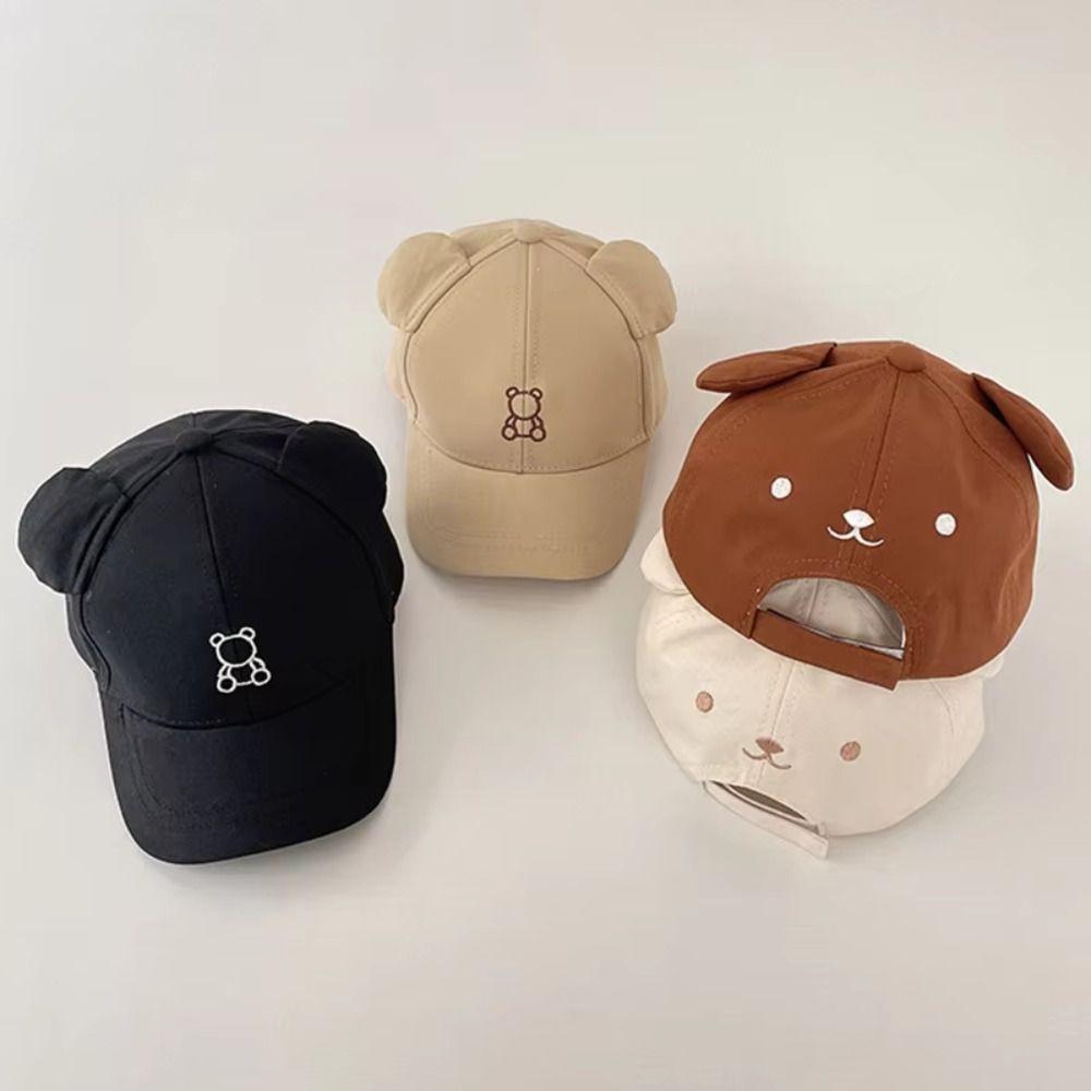 Adjustable Toddler Peaked Cap Cute Baby Sun Visor Hat Korean Style Children Sports Hats  Travel