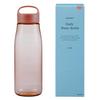 Marna Daily Water Bottle (1L Gasketless) Glass-like Smooth Mouth (Lightweight Dishwasher Safe) Coral Red K819R