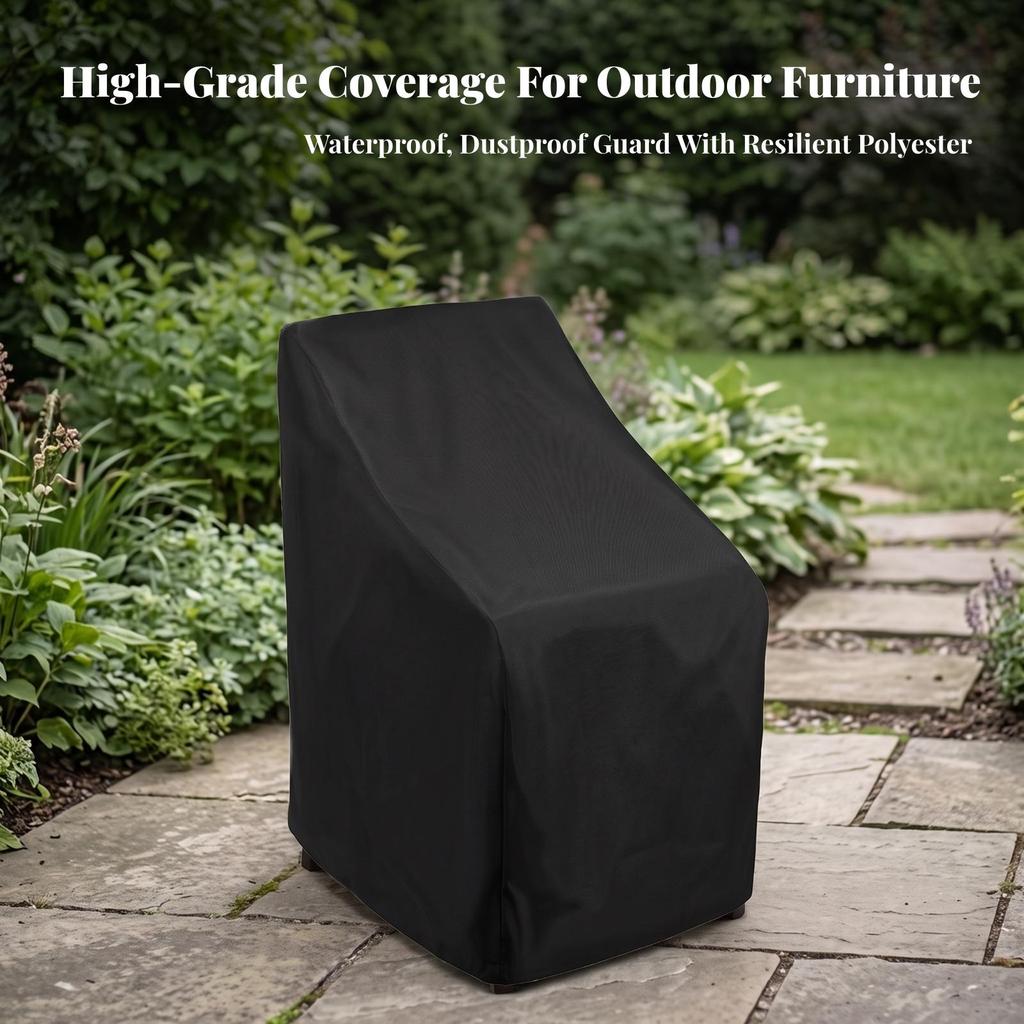Patio Chair Cover Waterproof Outdoor Reusable for Backyard