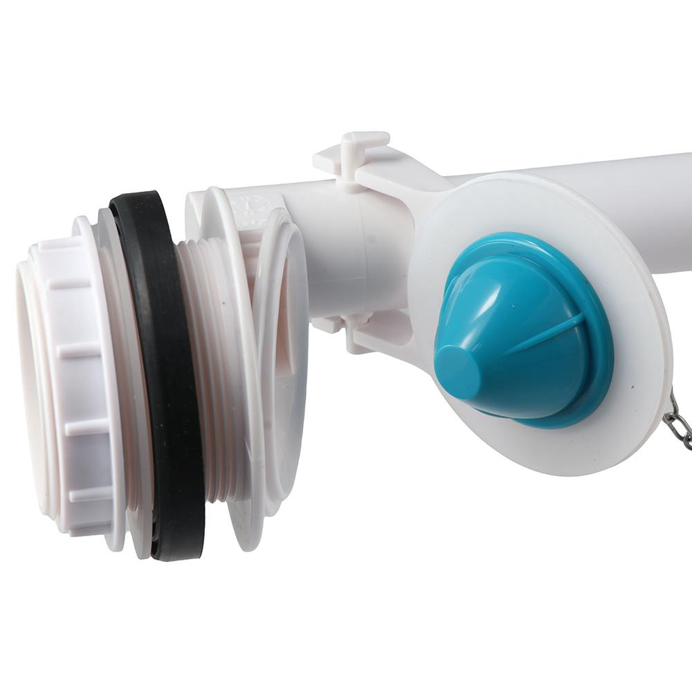 2-Piece Toilet Flush Valve White Water Tank Fittings High Performance Toilet Tank Part  Water Tank