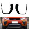 LR079387 LR079375 Side Bumper Air Vent Hood Lamp Trim Front Fog Light Cover Frame For Land Rover Range Rover Evoque 2016-2019