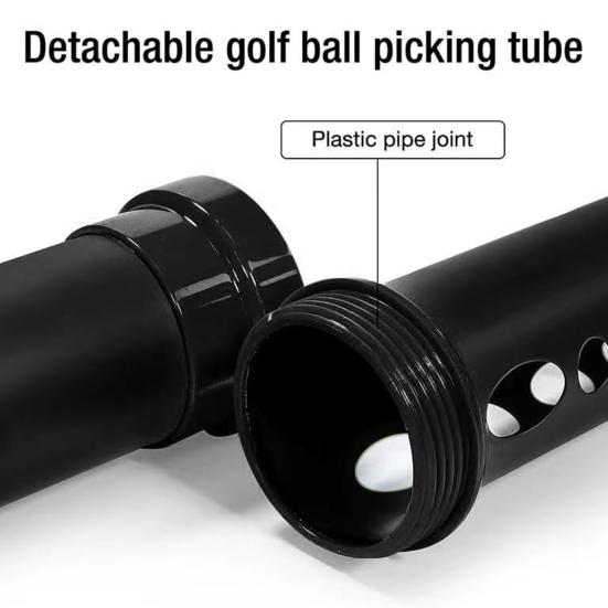 Съемная трубка для извлечения мячей для гольфа Инструмент для извлечения мячей для гольфа Трубка для извлечения мячей из алюминиевого сплава