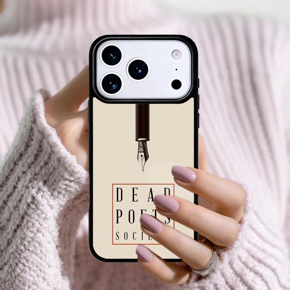 Общество мертвых поэтов Пять веков стихов Чехол для телефона для Apple iPhone 17 Air 16E 15 14 Plus 13 12 11 Pro Max Mini Funda Cover