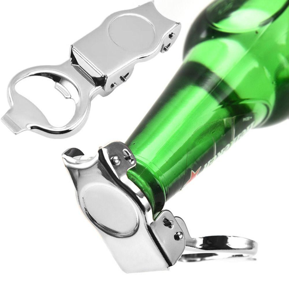 Stainless Steel Bottle Opener Folded Can Tapper Portable Wine Stoppers Beer