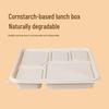 Yinmei Biodegradable 5-Compartment Corn Starch Takeaway Boxes