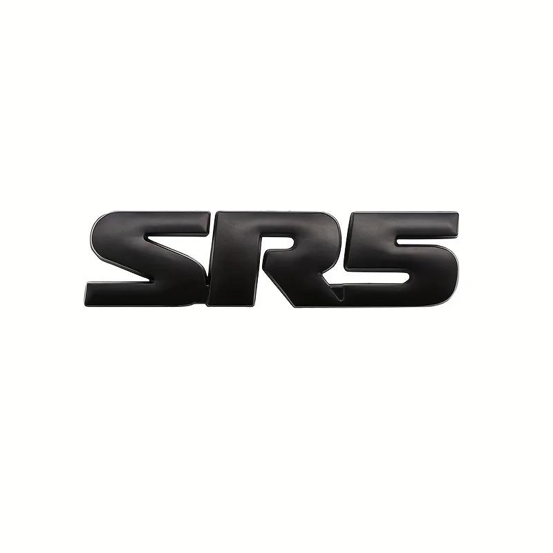 3D Metal SR5 Logo Emblem Badge Car Sticker Accessoriescar Tools Suitable for All Models