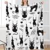 Cartoon cats and dogs digital-printed polyester Bedroom velvet flannel soft sofa cover blanket Fleece soft sofa cover blankets
