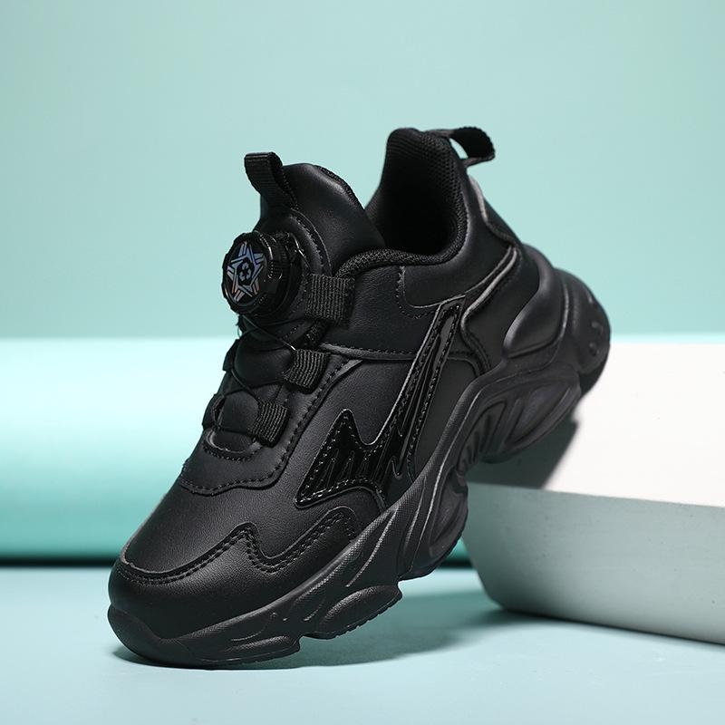 Детские кроссовки сетчатые кожаные кроссовки для бега повседневные туфли