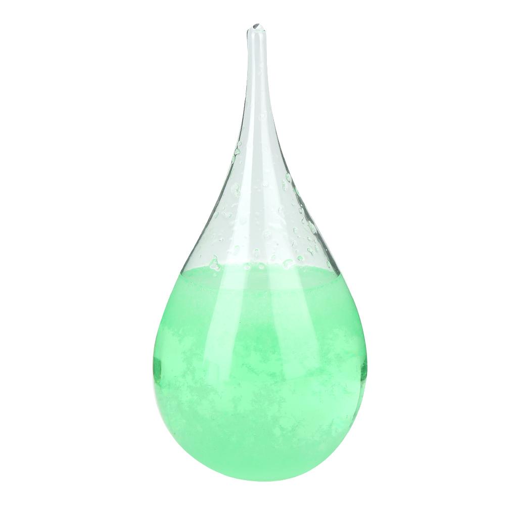 Innovative Drop Shape Weather Forecast Glass Weather Predicting Bottle Home Decoration