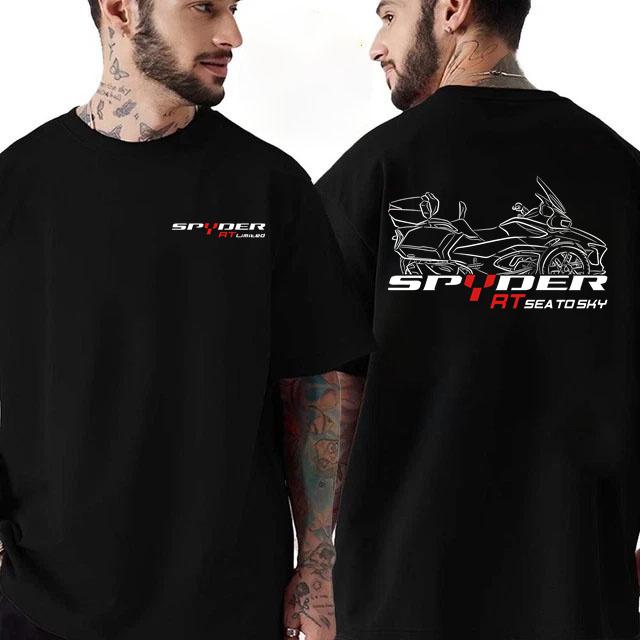 Summer Pure Cotton Customization Canams Spyder Rt 20102026 Fans Motorcycle Tshirt
