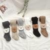 New Baby Tight Cute Bear Children Warm Thick Cotton Kids Girls Pantyhose Newborn with Foot Tights Toddler Lovely Stockings Socks