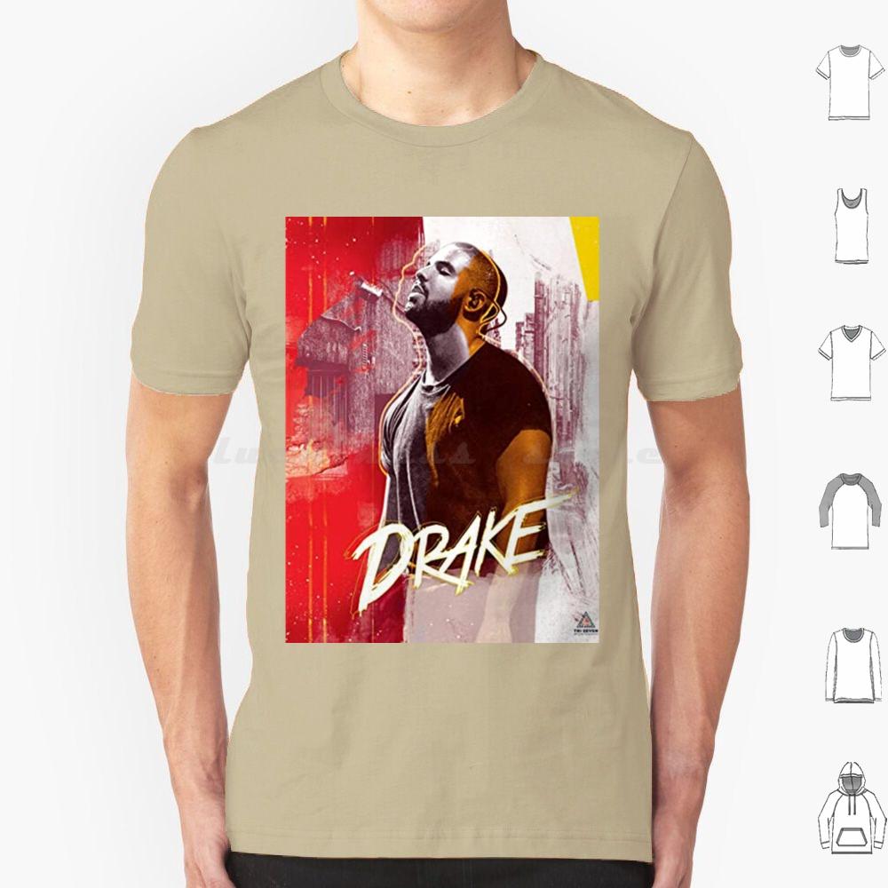 Man Cool Band Poster T Shirt Cotton Men Women DIY Print Album Music Wadaks Aesthetic Good Drakes Love Cover Rapper