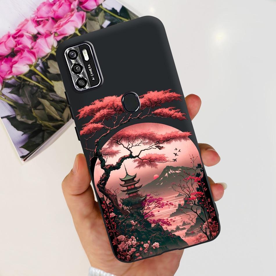 Для ZTE Blade A7s 2020 Чехол Zte A7020 Blade A7s 2020 Модный Крутой Рисунок Черный Силиконовый Мягкий Чехлы для Телефона