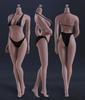 Scale Action Figure TBLeague S09C Super Flexible Seamless Female Suntan Skin Bust Size L [TOYBARJAPAN] 1/6 Body, Color,