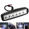 18W 6 Led Car Led Work Light Drl Spotlight High Bright Waterproof Auto Offroad Suv Truck Headlights Driving Lamp 12V