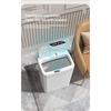 1PC Smart Bathroom Trash Can Automatic Bagging Electronic Trash Can White Touchless Narrow Smart Sensor Garbage Bin Smart Home 15L