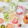 30 Pcs Cute Creative Food Material Sticky Notes Simulate Vegetable Fruits Mini Notes Message Notepad Diy Elf-Stick Memo Pads