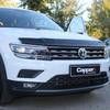 Дефлектор капота (EuroCap) для Volkswagen Tiguan 2016-2023 гг