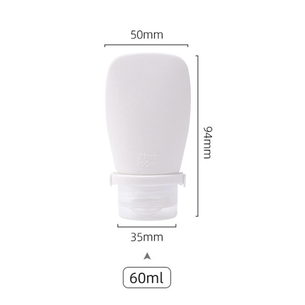 Силиконовый дорожный флакон для шампуня, кондиционера, лосьона, подарки, дорожный диспенсер