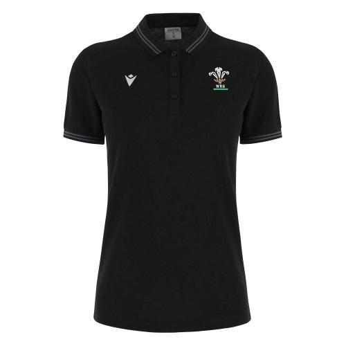 Macron Womens/Ladies 2024 Wales RU Polo Shirt