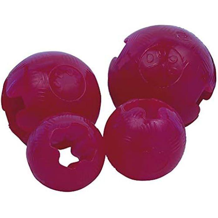 Balle pour chien - GLORIA - Taille 6,35 cm - TPR résistant - Flottante - Anti-noyade