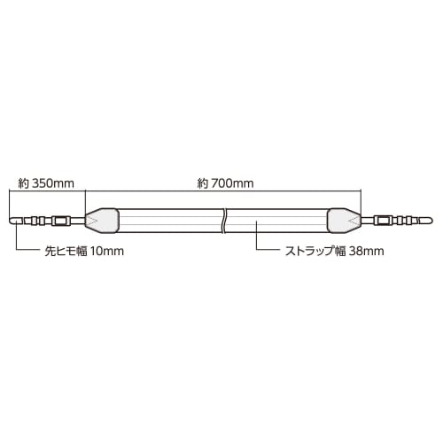 Ремень для камеры HAKUBA Luft Design Twill Neck Strap 38 для SLR KST-65T38 Черный плечевой ремень Ширина 38 мм Гибкий шейный ремень Легко обернуть вокруг вашего Хан