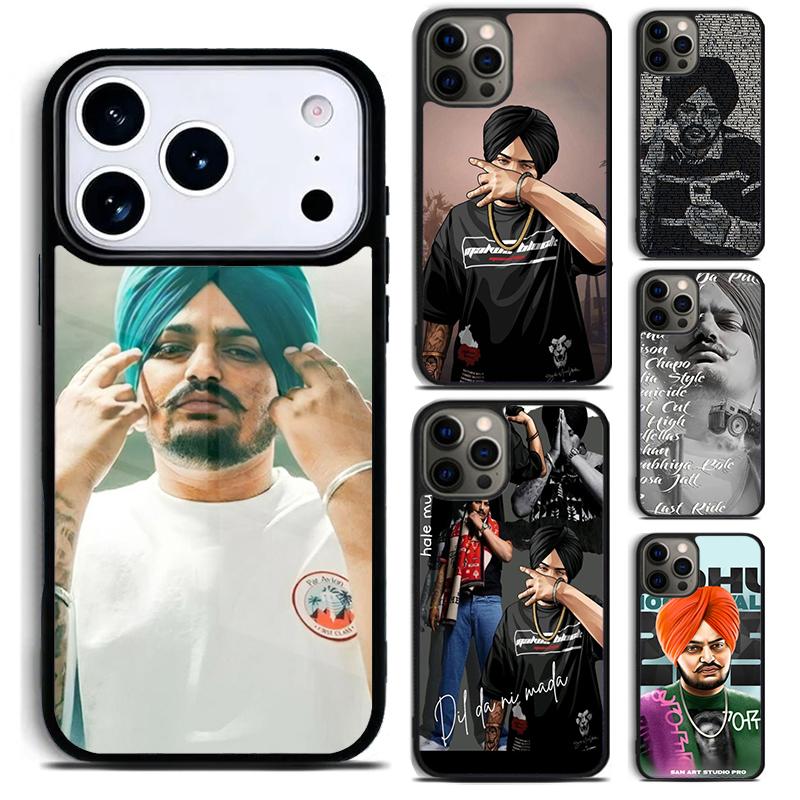 Чехол для телефона Sidhu Moosewala для iPhone 17, 16e, 15, 14, 13, 12, 11, Mini, Pro, MAX, мягкий силиконовый чехол