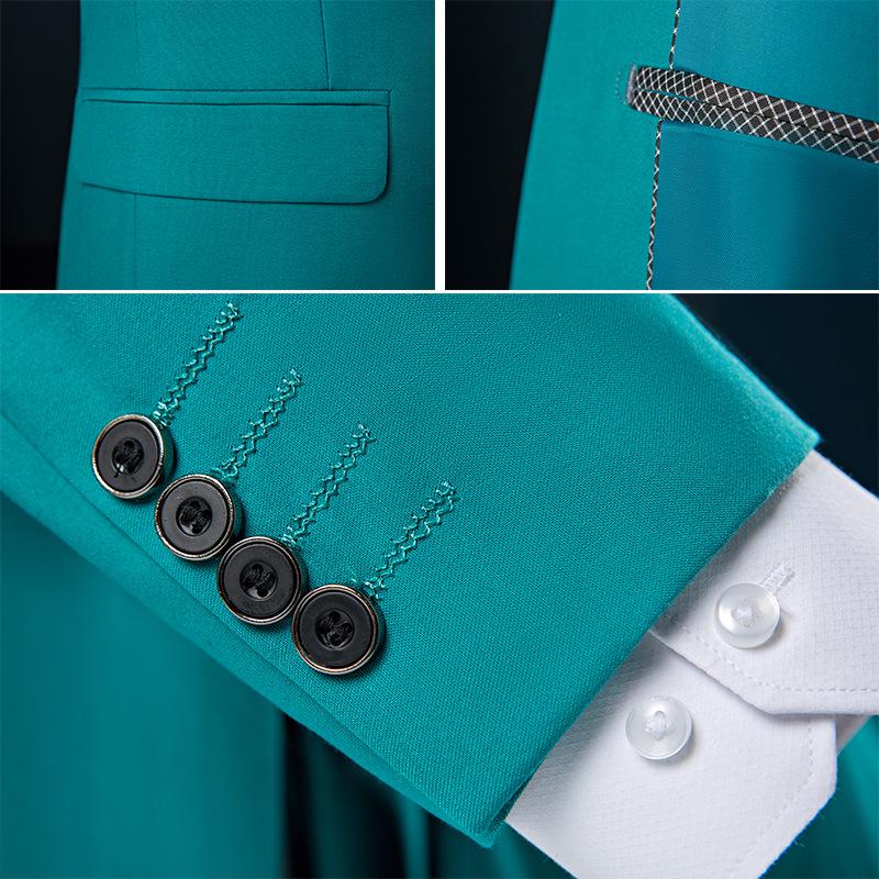 Мужской повседневный блейзер приталенного кроя - Пиджак для бизнеса и для шафера