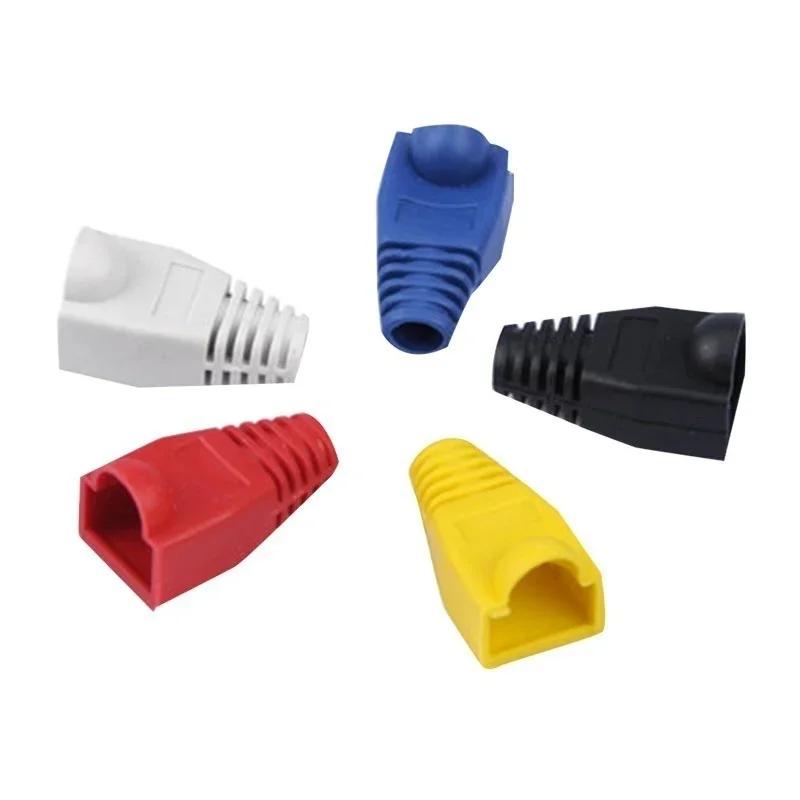 30 шт. Колпачок-коннектор RJ45 CAT5E CAT6 Колпачок для штекера Кабель Ethernet Сетевой кабель Защитный колпачок для снятия натяжения