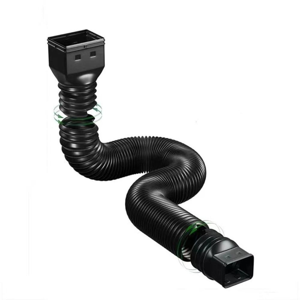 С винтами Расширитель водосточной трубы Расширитель для отвода дождевой воды Соединитель Домашний желоб