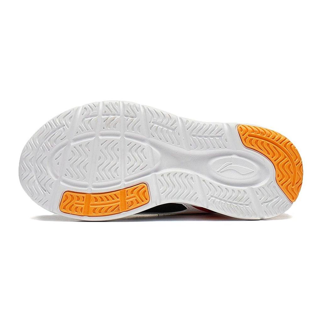 Li Ning детская кожаная спортивная удобная нескользящая износостойкая повседневная обувь детская повседневная обувь сине-белого цвета YKNT122-21