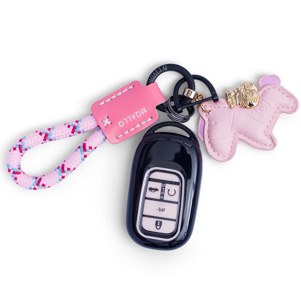 Цветной чехол для ключа для Honda: CRV, Accord, Haoying, Civic, XRV, Geely, Fit, Elysion, URV