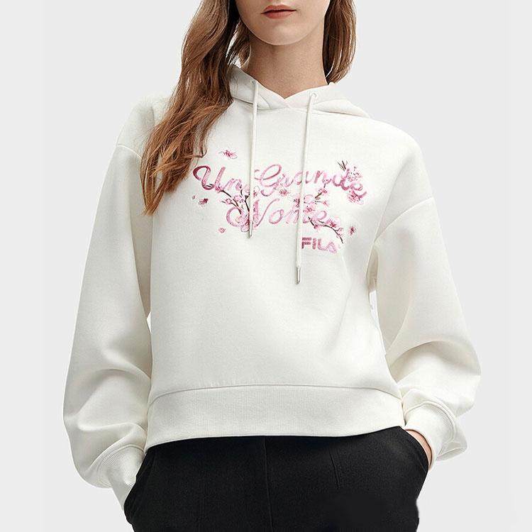 FILA Sweatshirt Women's Cloud White F11W418209F-WT