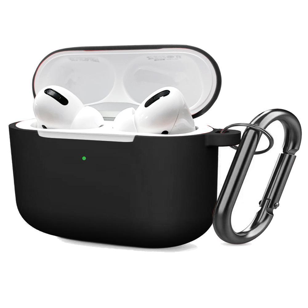 AirPods Pro 3rd Gen Silicone Earphone Cover with Mountaineering Buckle