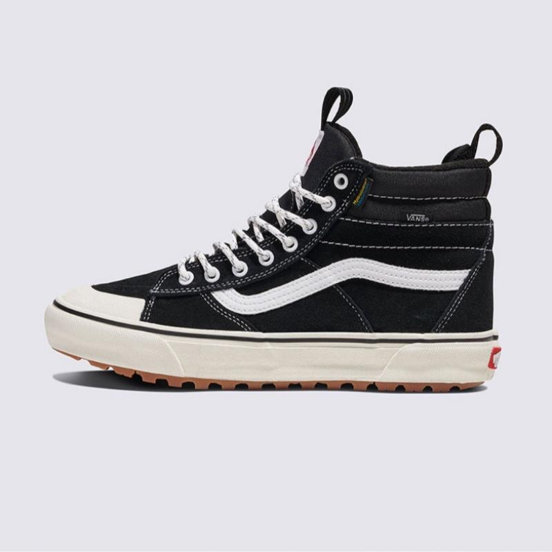 Vans Mte Skate Hi Waterproof   Black wHite   Vn000cvt6bt1
