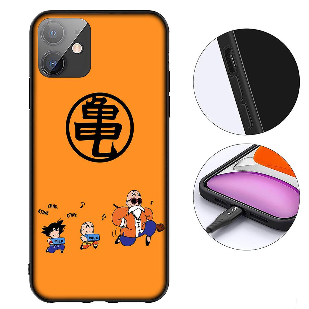 Обои Krillin Dragon Gokus Ball Чехол для телефона для Apple iPhone 16 17 Air 14 15 Pro Max Plus 16+ 16E 14+ ProMax Защитный чехол