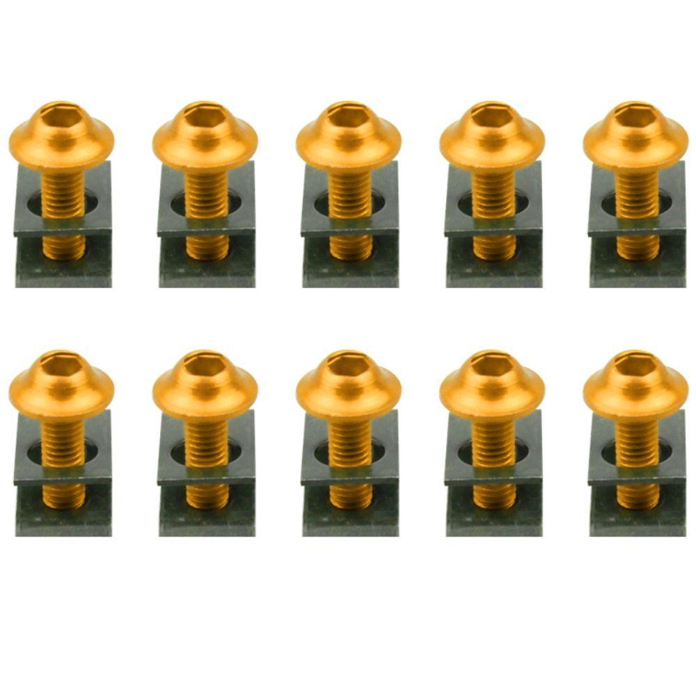 Kit Motobike Accessories Spire Speed Motorcycle Fairing Bolts Fastener Clips M5 Screws & Nuts