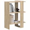 Bookshelf Sonoma Oak 52 x 25 x 71.5 cm Engineered Wood