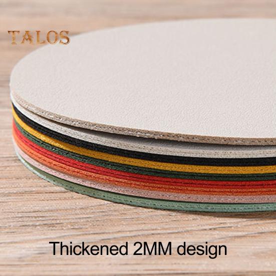 Обеденный стол Подставка для столовых приборов Яркий цвет Износостойкий нескользящий дизайн Круглый квадратный коврик для чашки Коврик для кружки