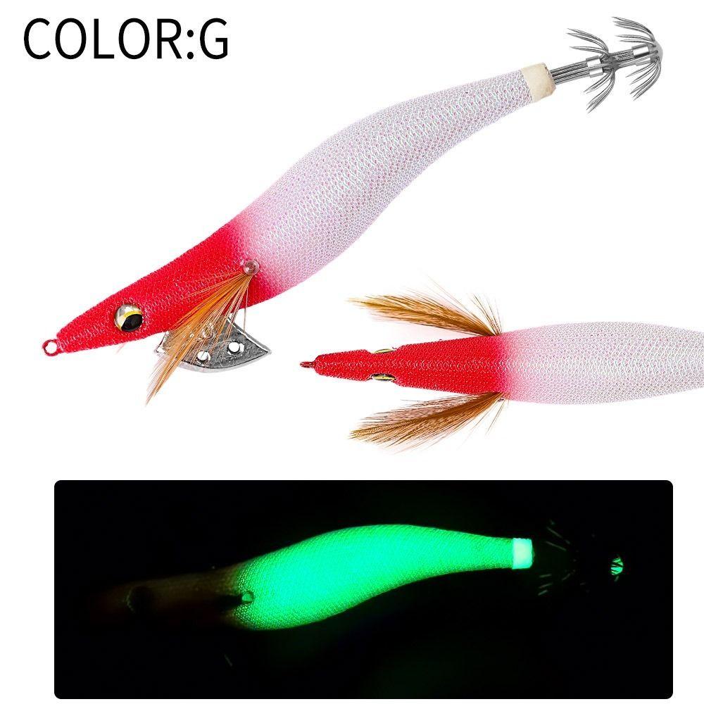 Japan Style Squid Lure Glow Egi Octopus Bait Lure Jigging Lure  Jigging Fishing