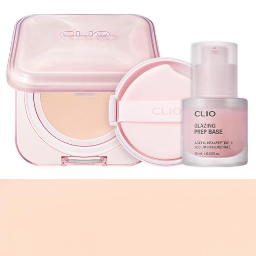 Clio Kill Cover Mesh Glow Essential Cushion (+База Prep 15 мл+Рефил 1 шт.)