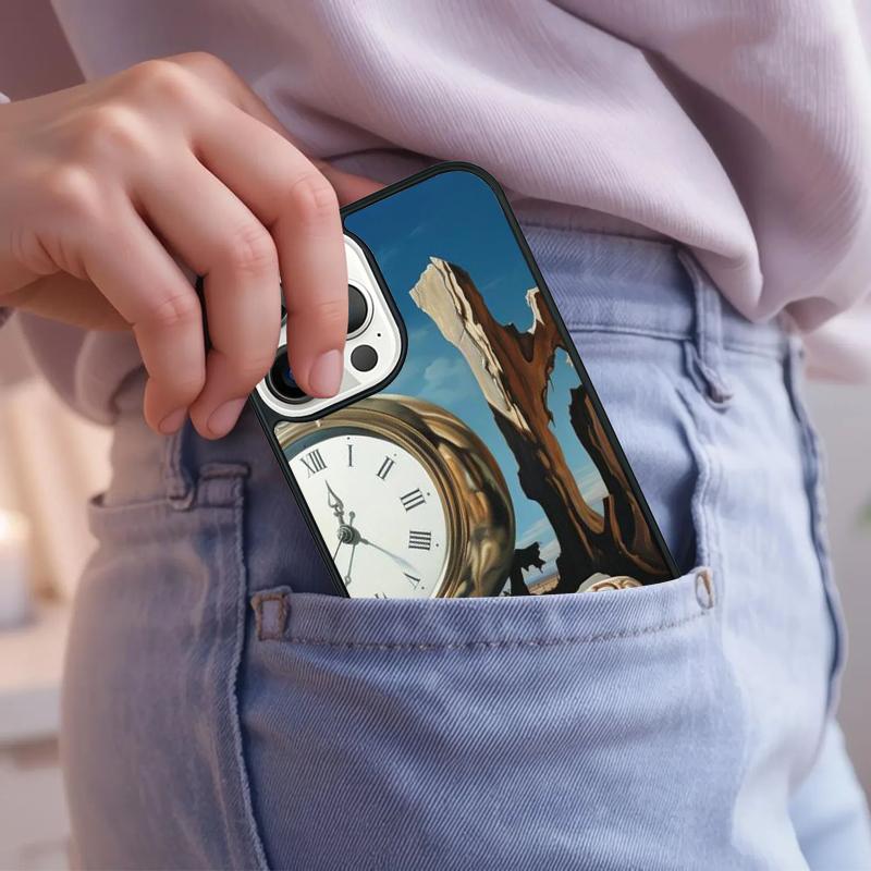 Постоянство памяти Дали Классическое искусство Чехол для телефона Для iPhone 17 Air 15 16e 14 13 Pro Max Coque 12 11 Pro Max PLUS чехол