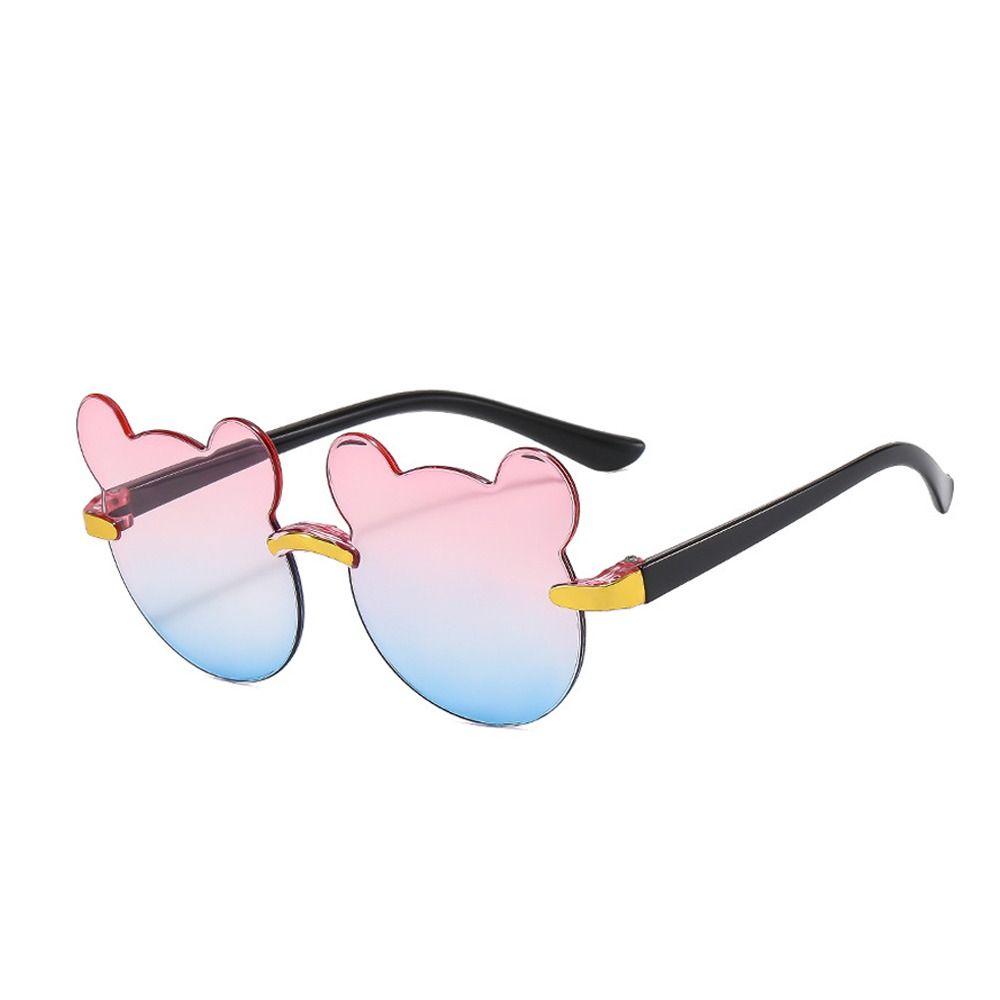 UV385 Детские солнцезащитные очки без оправы, уличные очки, милые детские солнцезащитные очки для мальчиков и девочек