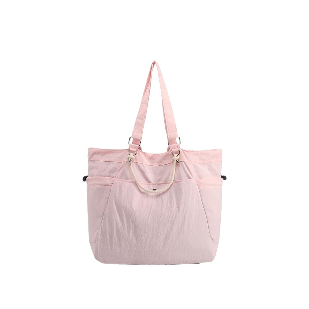 2025 New Lazy Style Multi-Use Large Capacity Tote Bag, Fashionable, Simple, Versatile, Single Shoulder, Crossbody, Backpack